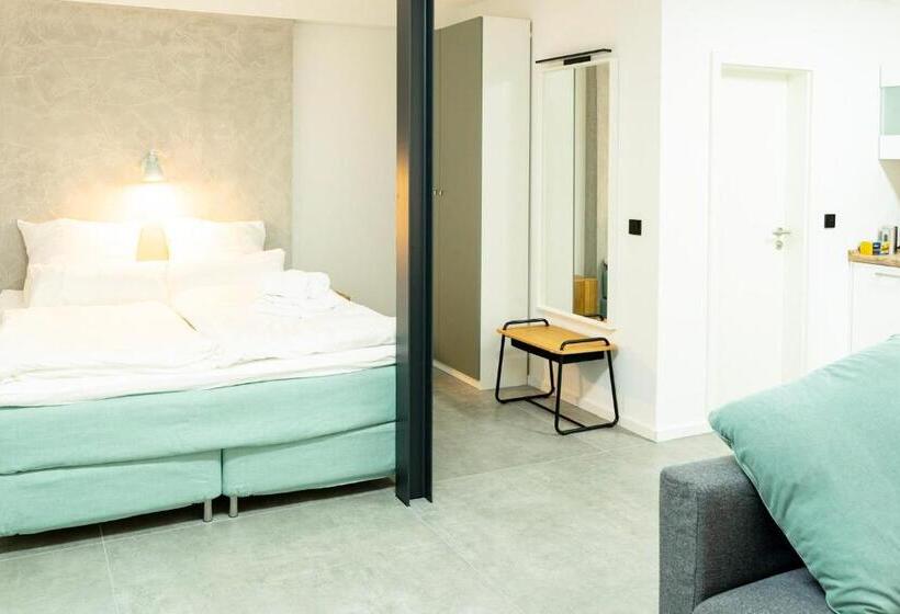 1ベッドルームのデラックスアパートメント, City Apartments Hannover