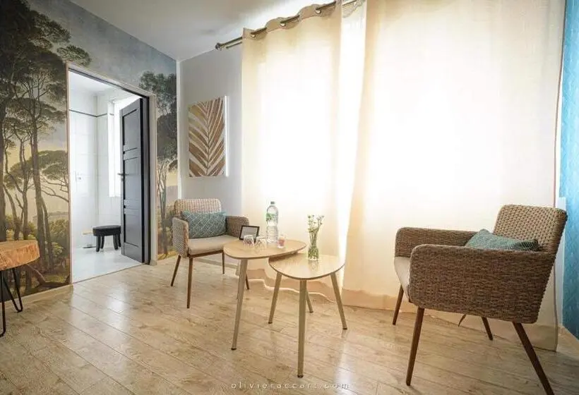 キングサイズベッドのスタンダードルーム, Chambres D Hôtes La Mascrabiere Bed & Spa