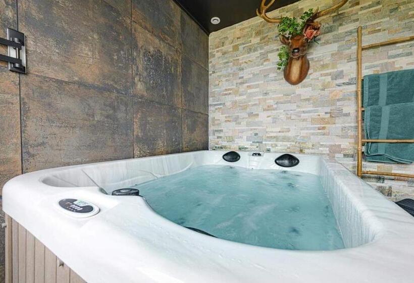 带大床的标准间, Chambres D Hôtes La Mascrabiere Bed & Spa