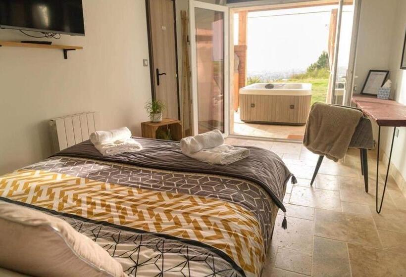 套房带园景, Chambres D Hôtes La Mascrabiere Bed & Spa