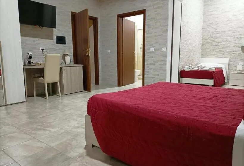 デラックスの４人部屋, Domos La Corte Ghibellina
