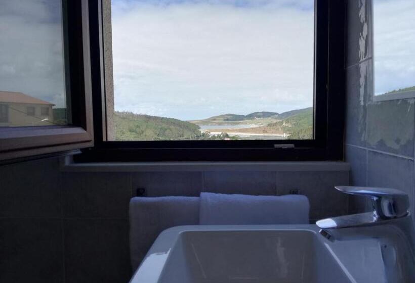 غرفة ديلوكس مطلّة علي البحر, Fragas Da Canteira Hotel Rural