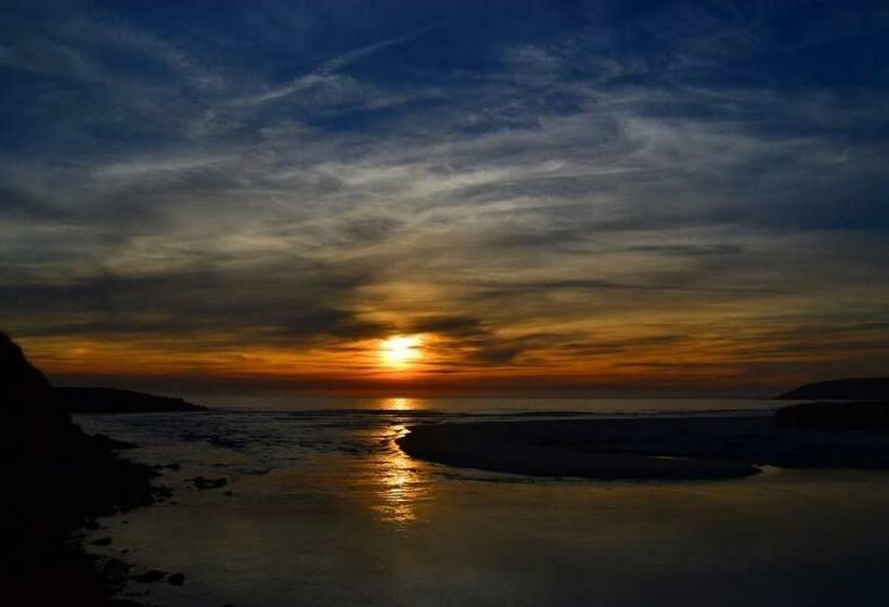 غرفة ديلوكس مطلّة علي البحر, Fragas Da Canteira Hotel Rural