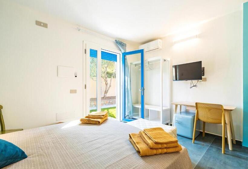 Семейный Номер Вид на Сад, Affittacamere Resort Beach San Gemiliano