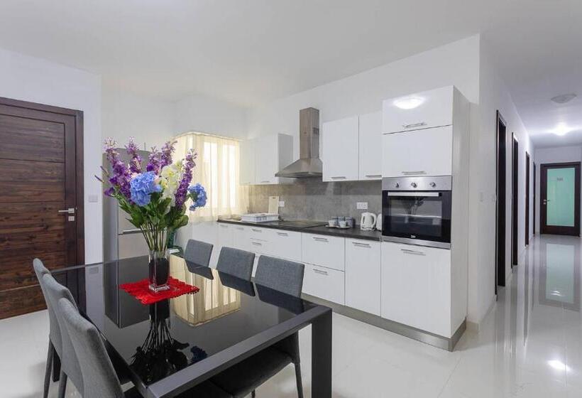 اتاق استاندارد با سرویس بهداشتی مشترک, Belvedere Airport Suites