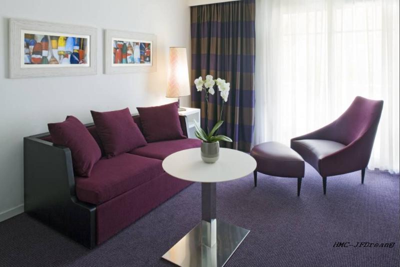 سوییت با چشمانداز باغ, Spa Marin Du Val Andre Thalasso Resort