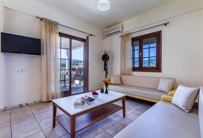 آپارتمان 1 خوابه با چشمانداز باغ, Skopelos Holidays Hotel & Spa