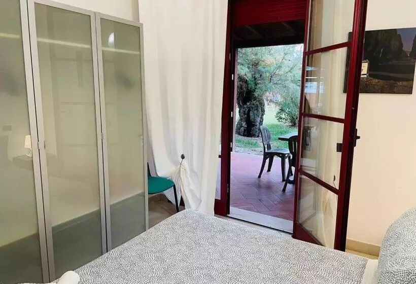 Huoneisto 1 Makuuhuone Puutarhanäkymä, Toscana Sport Resort