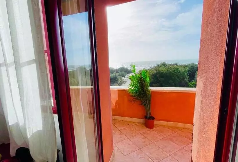 Huoneisto 1 Makuuhuone Merinäkymä, Toscana Sport Resort