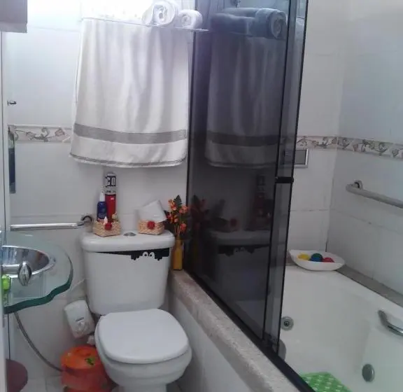 プールの見える１ベッドルームアパートメント, Apart Hotel Em Caxambu207