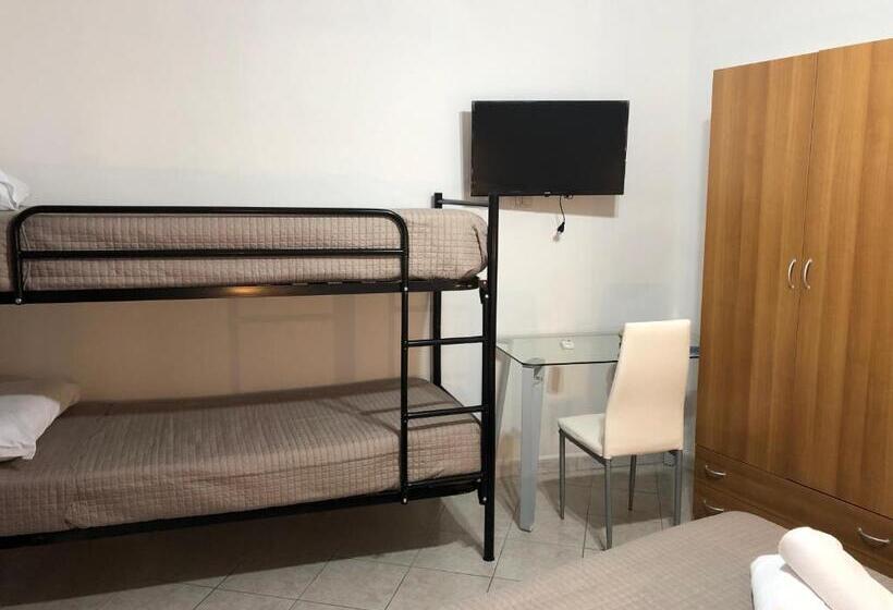 غرفة قياسية رباعية, Civico 17