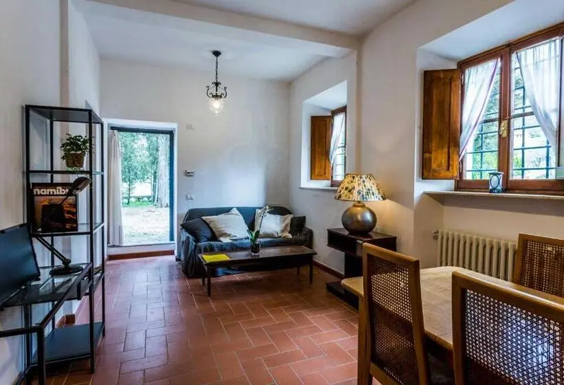 Huoneisto 1 Makuuhuone Puutarhanäkymä, Fattoria Poggio Di Fiesole