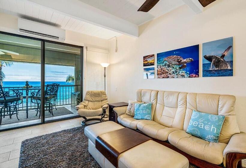 침실 1개 바다 전망 아파트, Oceanfront Luxury Condo