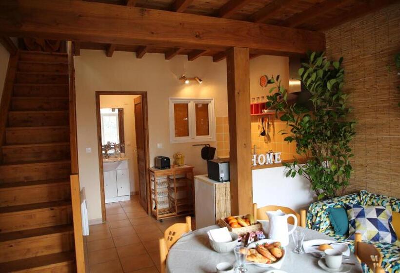 חדר משפחתי נוף לגינה, Domaine De Beaufort