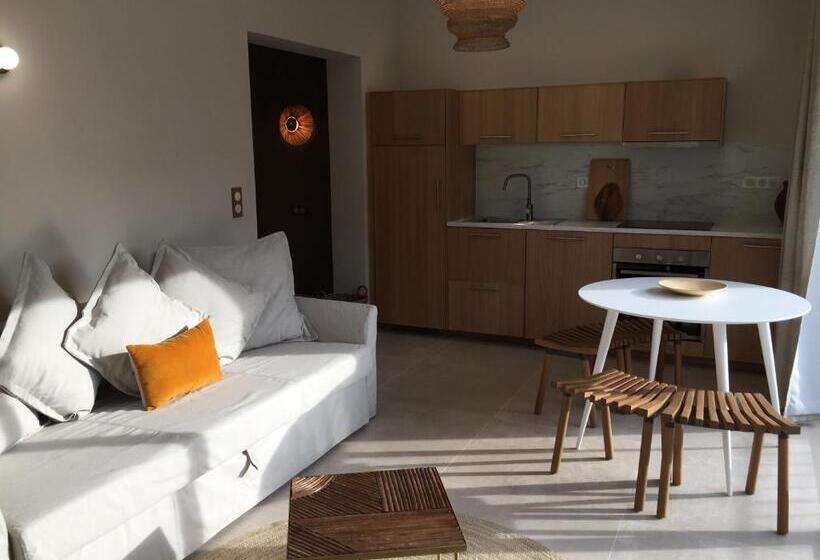 침실 1개 가든 전망 아파트, L Aiglon