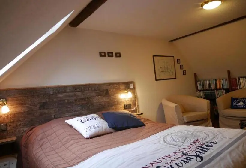 キングサイズベッドのスタンダードルーム, Hestavin Bed & Breakfast