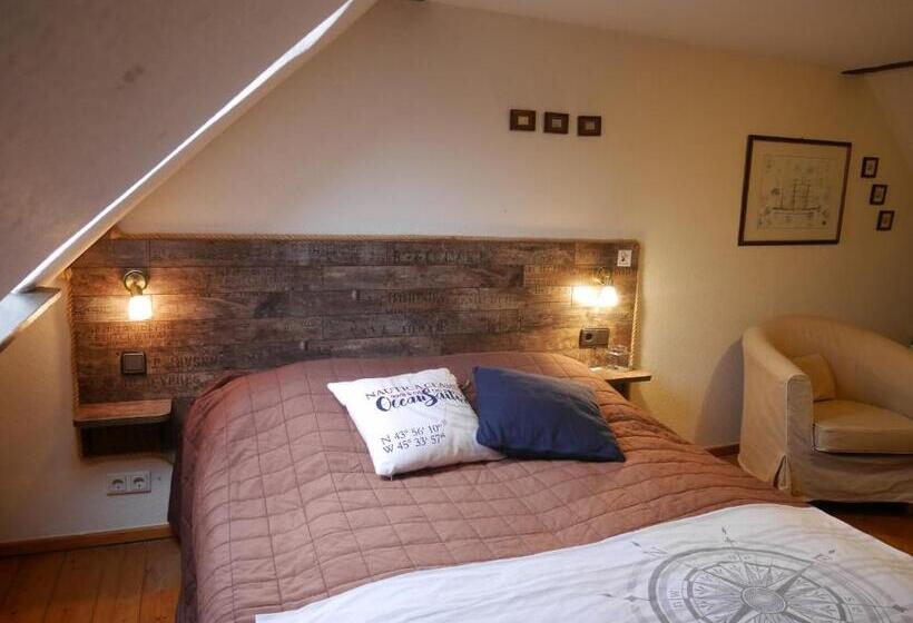 キングサイズベッドのスタンダードルーム, Hestavin Bed & Breakfast