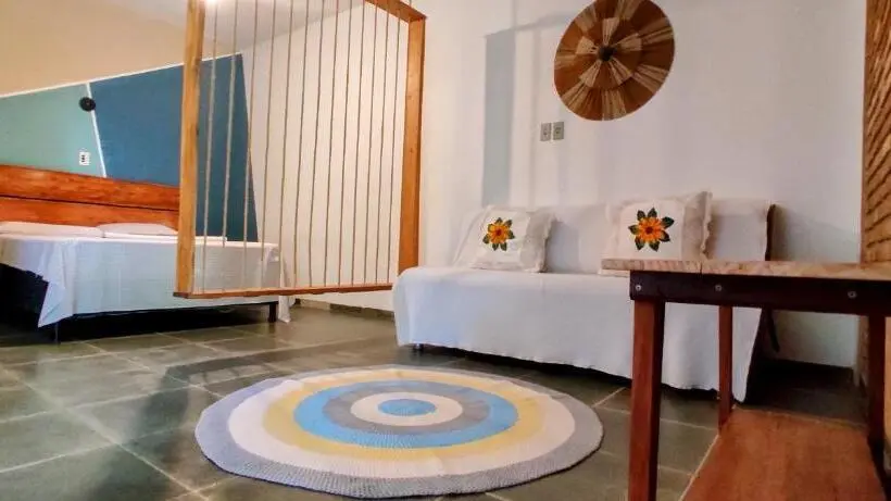 テラス付きスタンダードワンルーム, O Caramuru Hostel   Cumuruxatiba