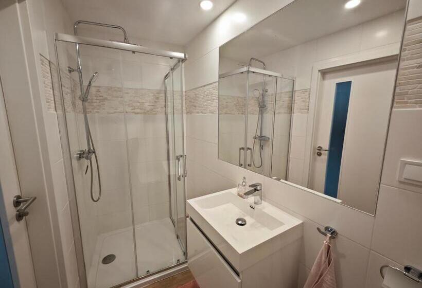 דירת דופלקס בת חדר שינה 1, Apartmány 91 Boží Dar