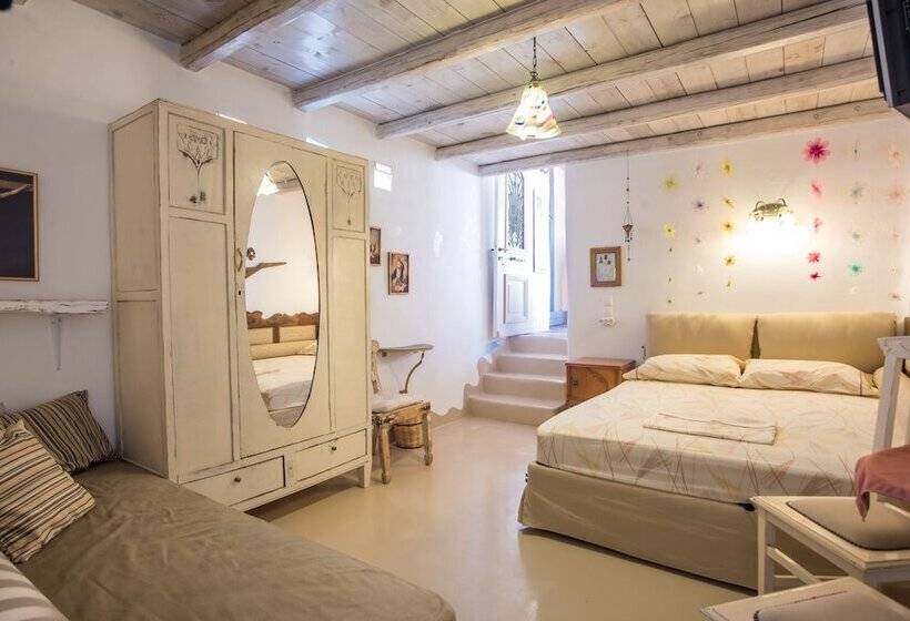 غرفة قياسية مطلّة علي حمام السباحة, Anthippi