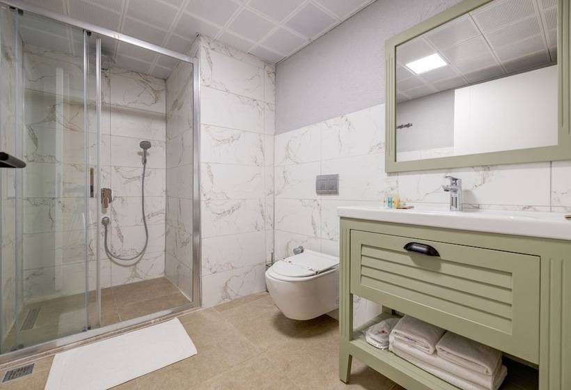 اتاق استاندارد با چشم‌انداز دریا, Hanedan Otel