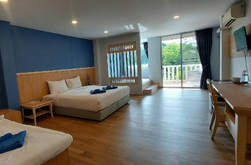 חדר משפחתי דלוקס, Karon Living Room   Sha Plus