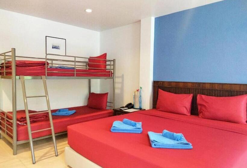 חדר סטנדרט לארבעה, Karon Living Room   Sha Plus