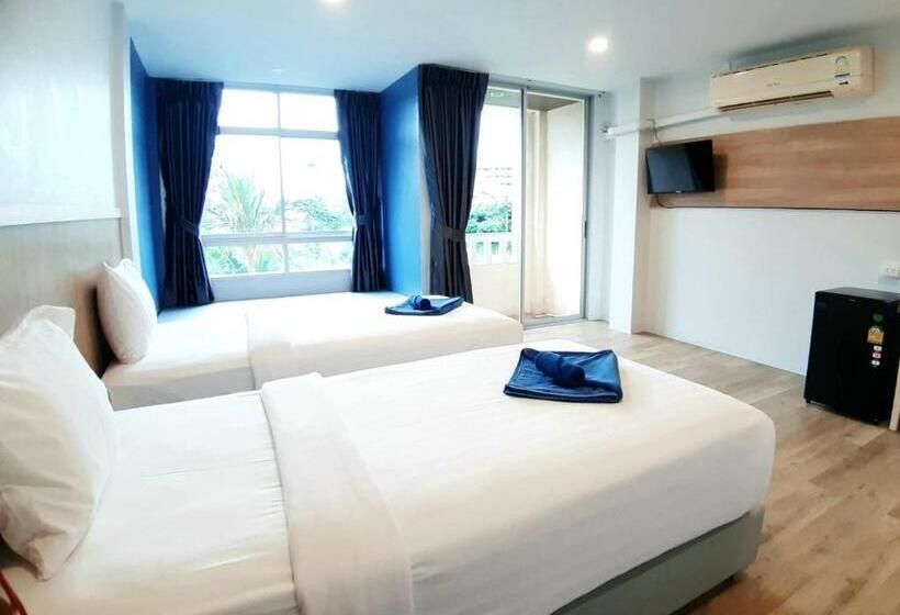 חדר דלוקס נוף לגינה, Karon Living Room   Sha Plus