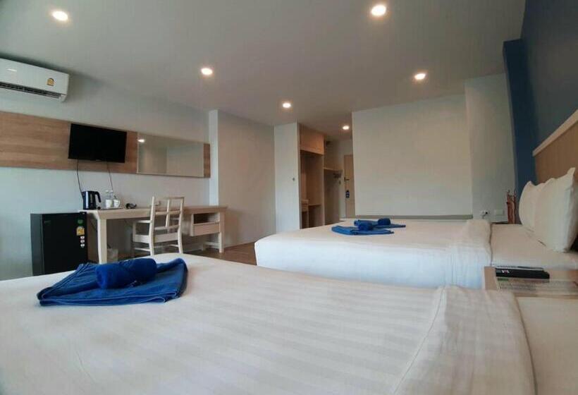 חדר משפחתי דלוקס, Karon Living Room   Sha Plus