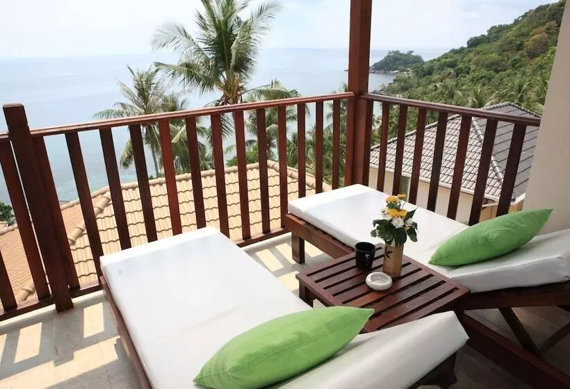 オーシャンビューの1ベッドルームビラ, Pinnacle Koh Tao Resort