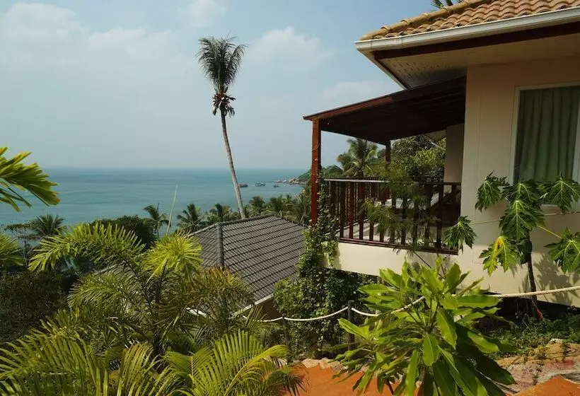 オーシャンビューの1ベッドルームビラ, Pinnacle Koh Tao Resort