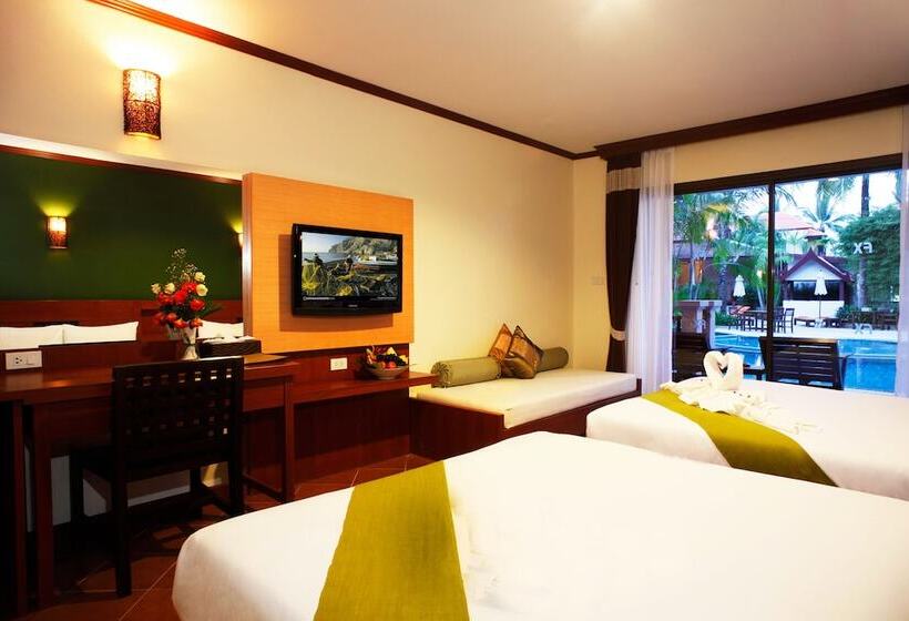 Номер Deluxe Вид на Бассейн, Fanari Khaolak Resort Courtyard Sha Extra Plus