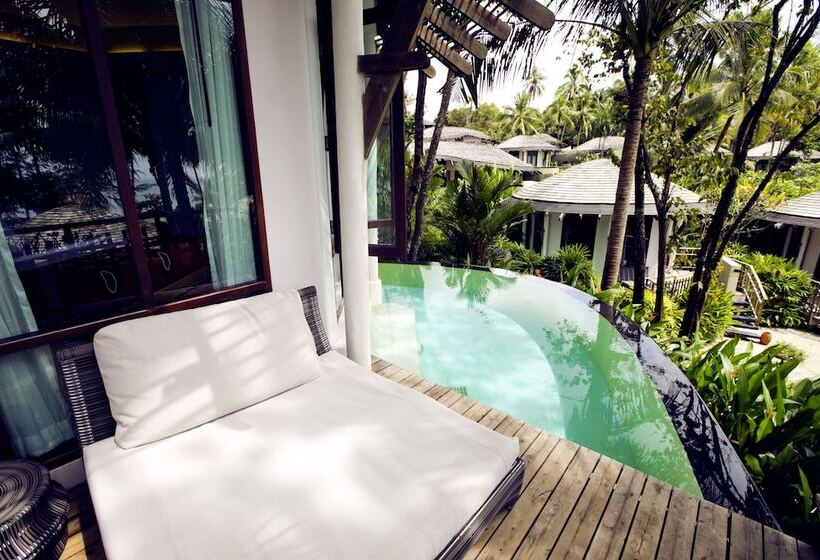 וילה עם חדר שינה אחד ובריכת שחיה, Ajinta Resort