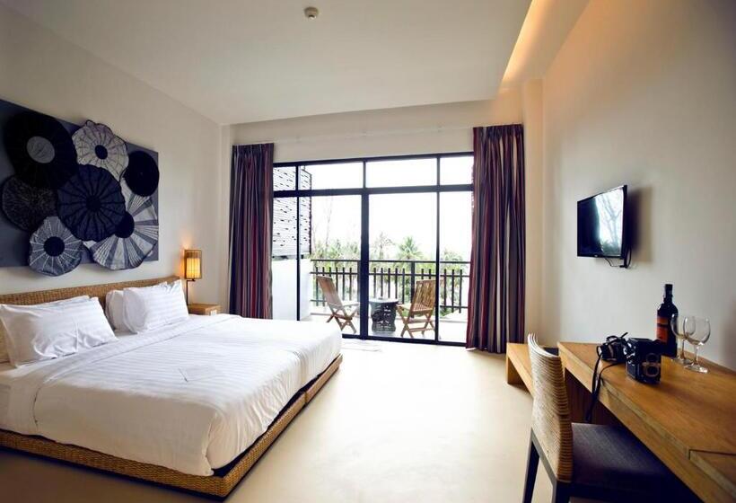 חדר דלוקס נוף לים, Ajinta Resort