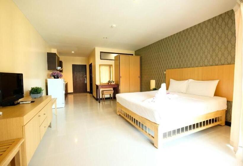 חדר דלוקס, Jomtien Plaza Residence