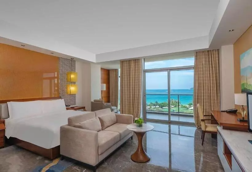 オーシャンビューデラックスルームバルコニー付き, Mgm Grand Sanya