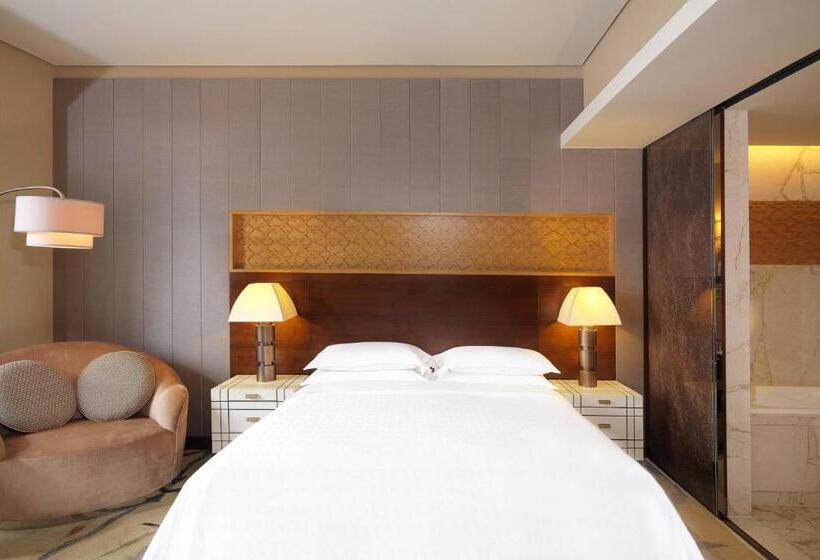غرفة ديلوكس سرير كينج مطلة على المدينة, Sheraton Xi An North City