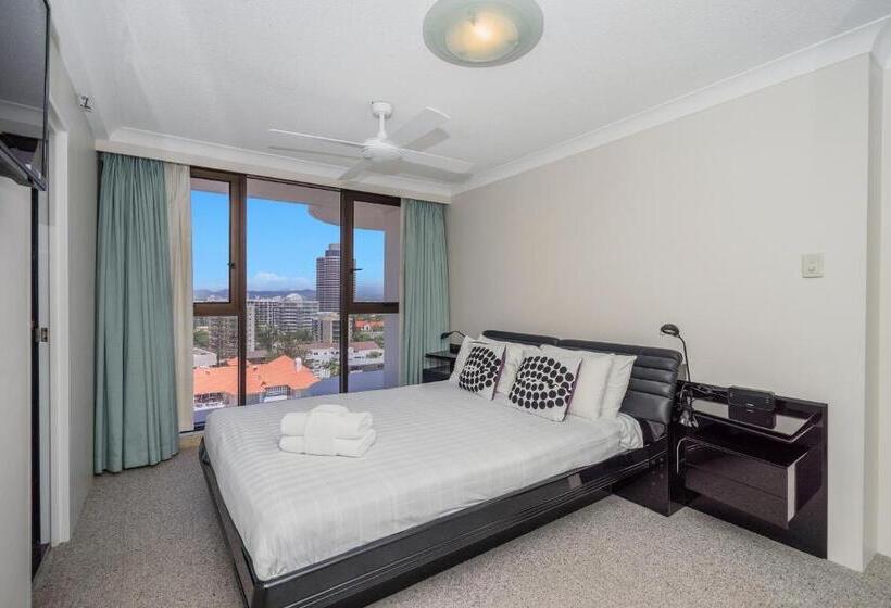 Апартаменты 1 Спальня, Surfers Aquarius On The Beach