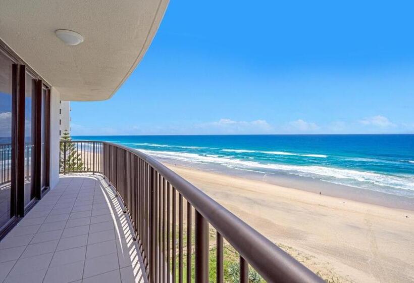 Апартаменты Deluxe 3 Спальни Вид на Море, Surfers Aquarius On The Beach