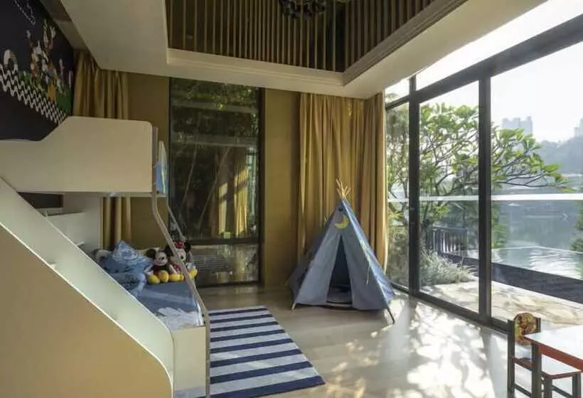 ビラホテル１ベッドルーム, The Mulian Urban Resort Hotels Huadu