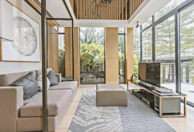 ビラホテル１ベッドルーム, The Mulian Urban Resort Hotels Huadu