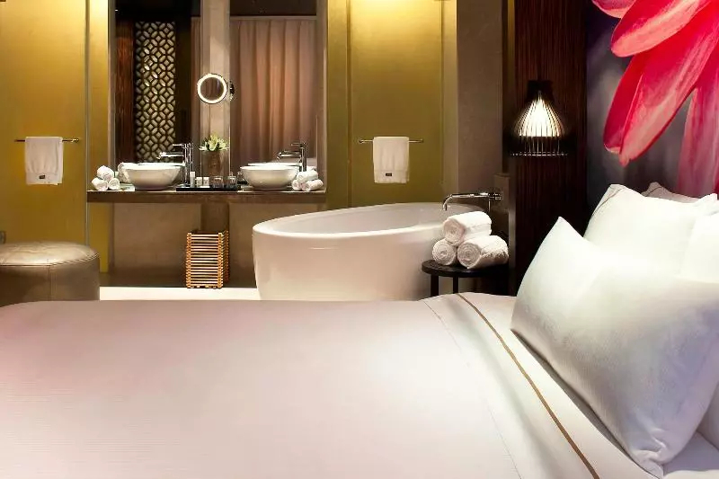 キングサイズベッドのデラックススイート, The Westin Hyderabad Mindspace