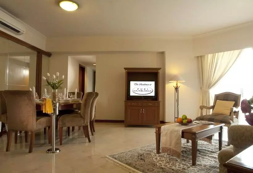 ２ベッドルームデラックスアパートメント, The Residences At Puri Casablanca