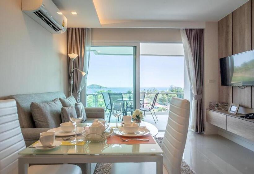 Апартаменты 1 Спальня Вид на Море, Babylon Sky Garden   Long Term Holiday Rentals