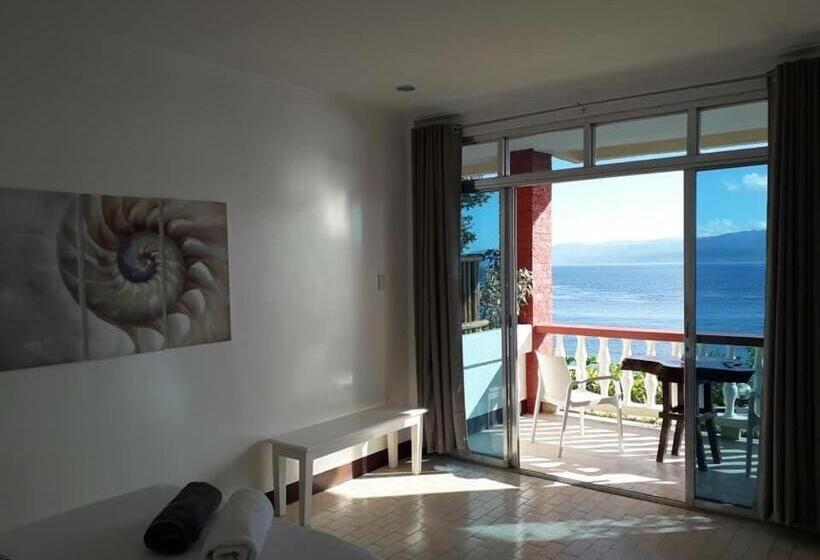 اتاق استاندارد یک نفره با چشمانداز دریا, Wuthering Heights Bed & Breakfast By The Sea