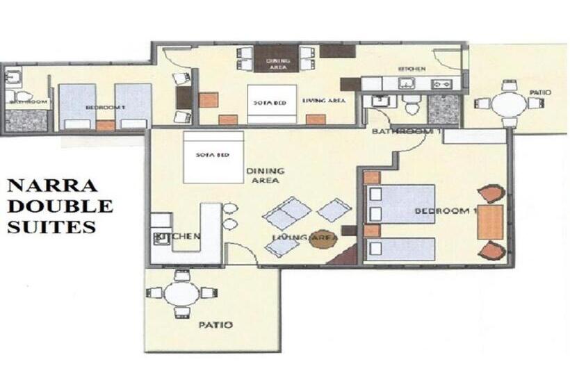 سوئیت 2 خوابه, Agreeable Family Baguio Suites