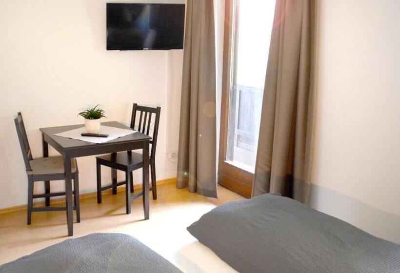 חדר סטנדרט עם מרפסת, Pension Almhof Baumgarten