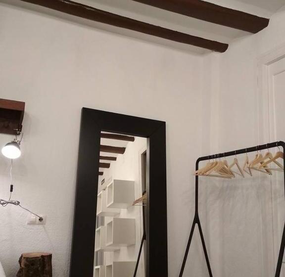 غرفة قياسية رباعية مزودة بشُرفة, Pension Casa Pinilla