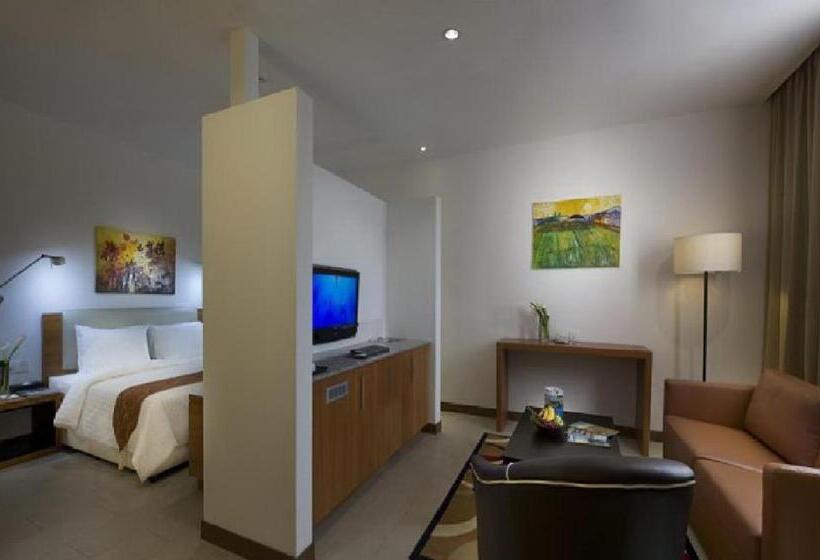 شقة من غرفة نوم واحدة متصلة, Gloria Swiss Hotel & Apartment Sandakan