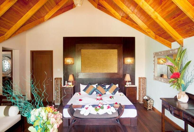 غرفة ديلوكس مطلّة علي البحر, Le Relax Beach House   La Digue